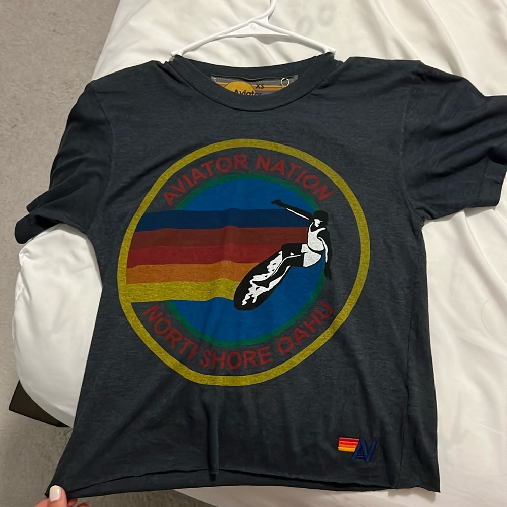AVIATOR NATION NORTH SHORE OAHU SHIRT